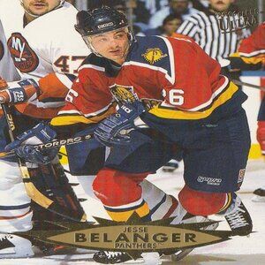 Jesse Belanger - 1995 Fleer Corp Hockey Card